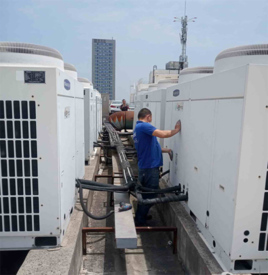 绍兴市中央空调制热和不制冷系统维修方法